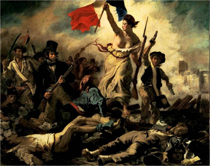 Delacroix- A Liberdade - Museu do Louvre