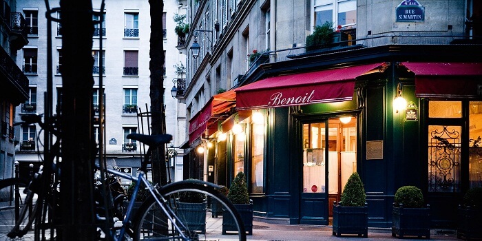 Restaurantes Românticos em Paris - Benoit