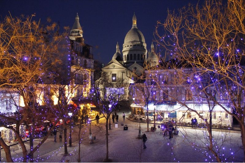 Ano No em Paris Sacre Couer Montmartre