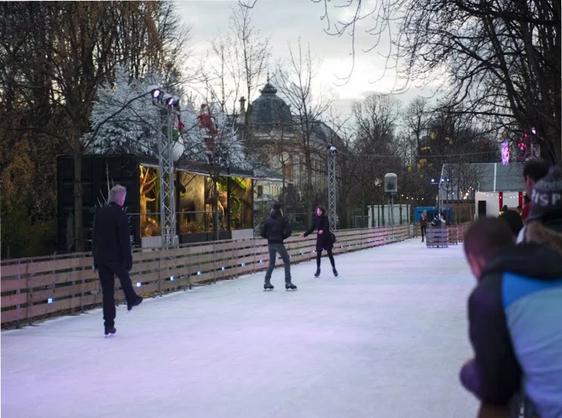 O que fazer no Natal em Paris - Patinar no gelo