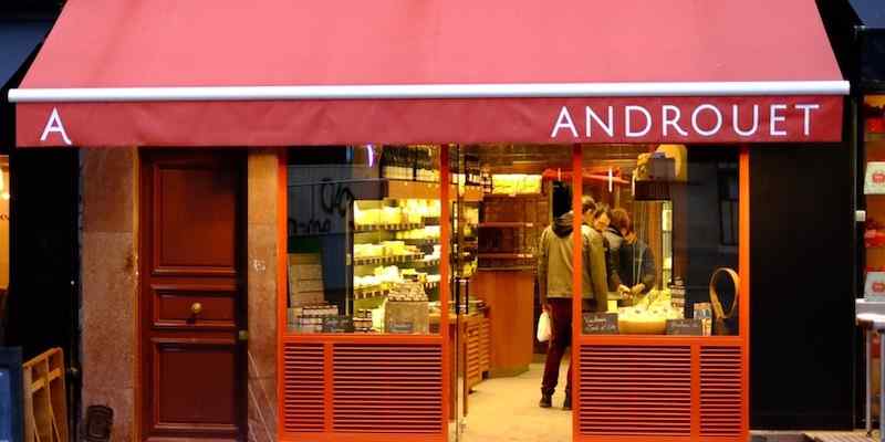 Onde Comprar queijos em Paris - Androet