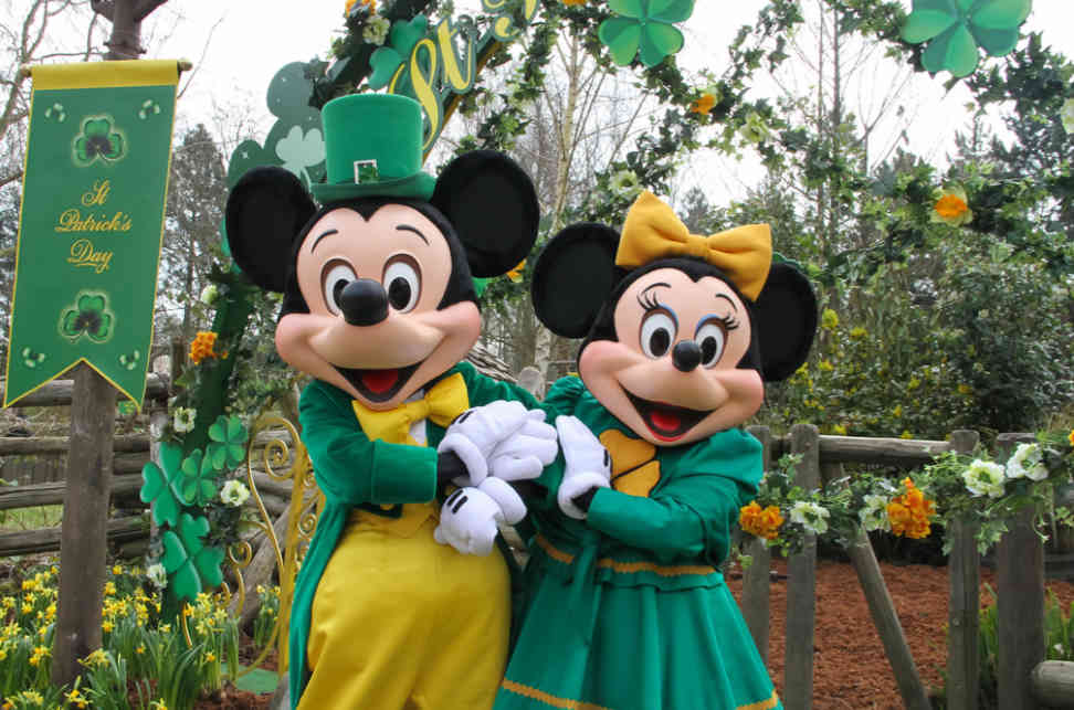 Disney Paris em Março - Saint Patrick's day